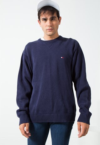 VINTAGE 80S TOMMY HILFIGER KNIT JUMPER / S204