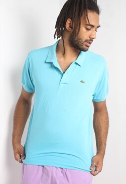 Vintage Lacoste Polo Shirt Blue