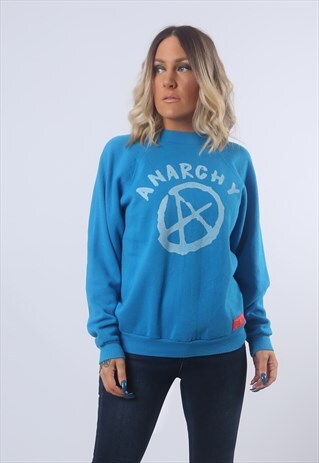 SWEATSHIRT TOP JUMPER BICH REBORN ANARCHY LOGO (BV1C)