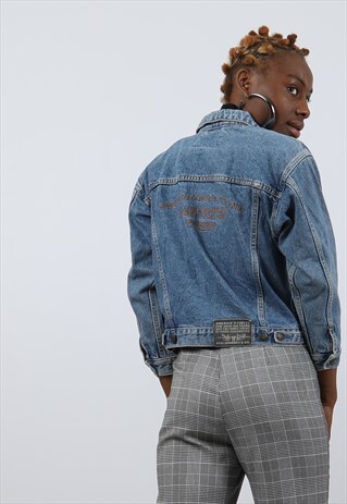 VINTAGE LEVI'S XS BLUE DENIM JACKET