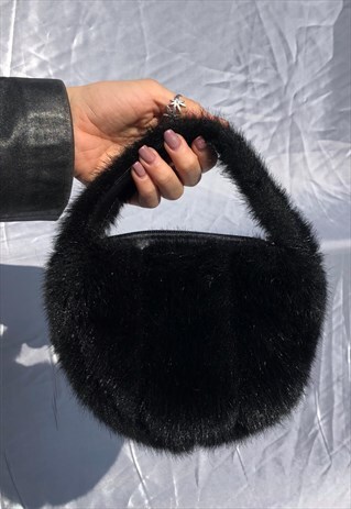 90'S FUZZY TINY MINI BAG VINTAGE