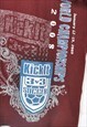 VINTAGE CHAMPION SOCCER T-SHIRT CREW NECK BURGUNDY XL