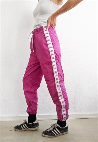pink kappa tracksuit