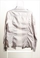 VINTAGE BENETTON LIGHT JACKET GREY