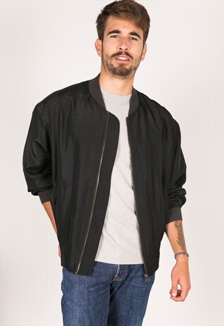 VINTAGE 80S BOMBER JACKET / R036