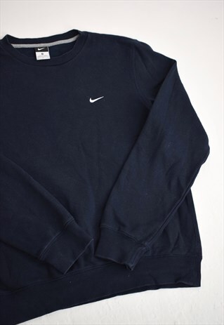 VINTAGE 90S NIKE MIDNIGHT NAVY SWEATSHIRT