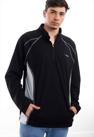 VINTAGE REEBOK LOGO 1/4 ZIP JACKET 90S XL 14.9