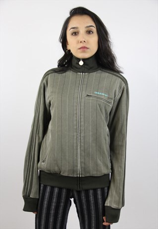 VINTAGE ADIDAS STRIPED 90'S JACKET