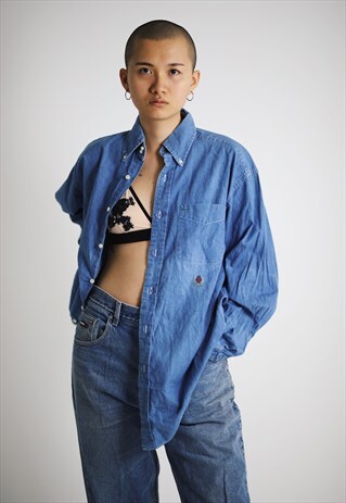 VINTAGE TOMMY HILFIGER DENIM SHIRT