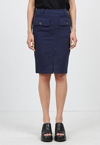 VINTAGE NAVY EMPORIO ARMANI MINI SKIRT