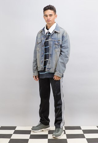 VINTAGE BLUE DENIM WRANGLER JACKET