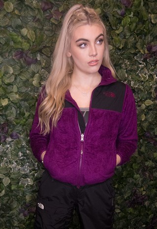 THE NORTH FACE FLUFFY ZIP FLEECE