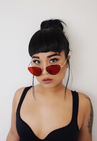COLOUR SUMMER 90S Y2K OVERSIZE SUNGLASSES SHADES