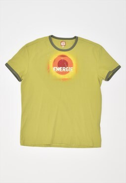 Vintage 90's Energie T-Shirt Top Green