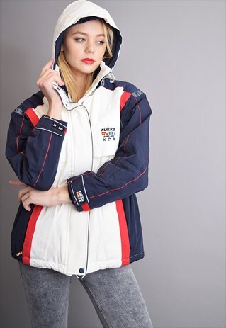 90'S RETRO RUKKA SPORTS ATHLEISURE WARM PARKA JACKET