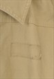 VINTAGE WORKWEAR JACKET TAN LARGE