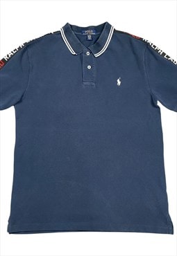 Polo Ralph Lauren Vintage Men's Navy Polo Shirt