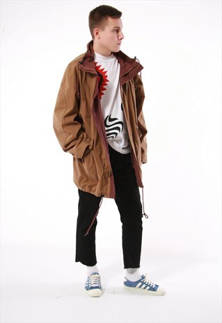 90S VINTAGE TIMBERLAND OLDSCHOOL OUTDOOR COTTON COAT 13975