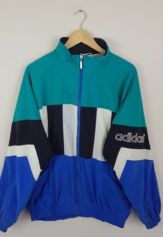 vintage adidas windbreaker jacket