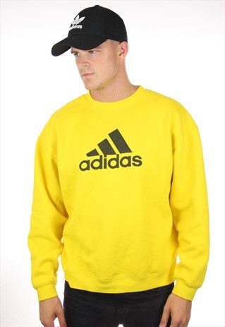 VINTAGE ADIDAS BIG LOGO SWEATSHIRT JUMPER