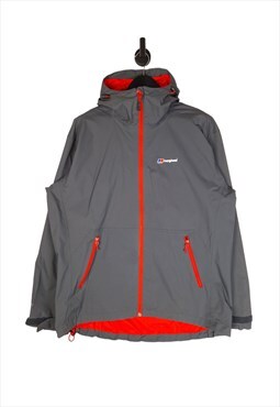 Berghaus Rain Jacket Size XL In Grey Men's Hydroshell 