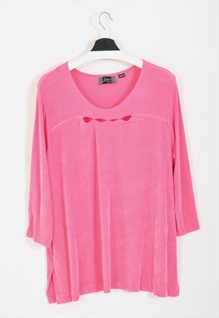 VINTAGE 90'S PINK BLOUSE