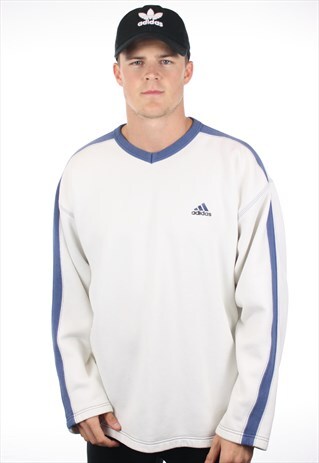 VINTAGE 90S ADIDAS SMALL LOGO SWEATSHIRT JUMPER