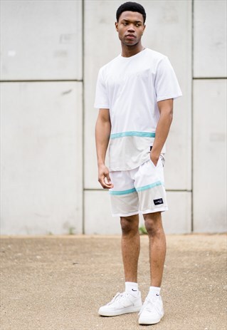 ALDGATE SUMMER TRACKSET - WHITE