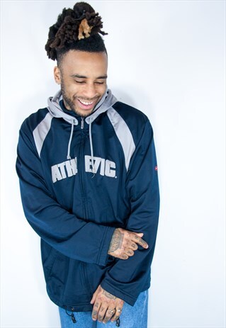 NIKE VINTAGE HOODIE BLUE