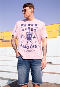 Berry Smooth Men's Fruit Graphic T-Shirt