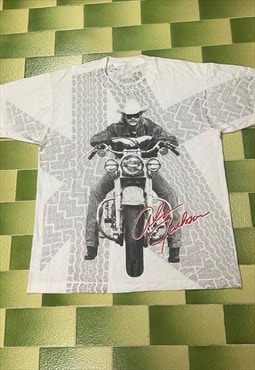 Vintage 90s Alan Jackson All Over Print T-Shirt