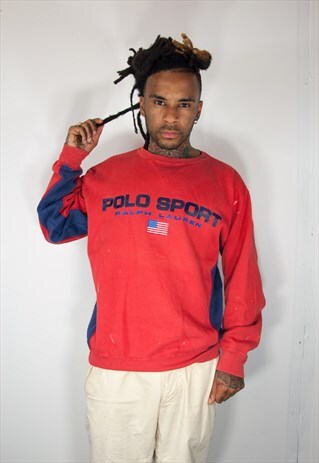 RED POLO SPORT RALPH LAUREN SWEATSHIRT