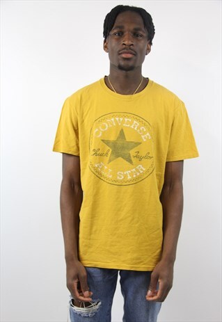 VINTAGE CONVERSE MUSTARD T-SHIRT