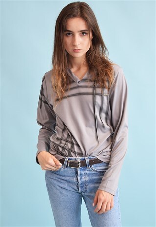 90'S RETRO GRUNGE ATHLEISURE SPORTS T-SHIRT TOP
