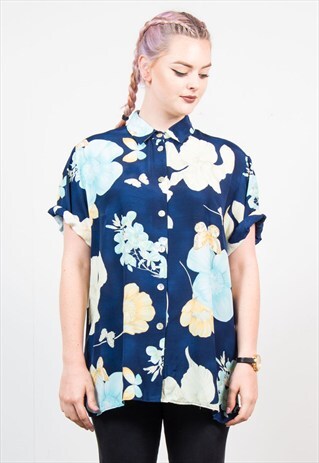 VINTAGE 90'S FLORAL OVERSIZED