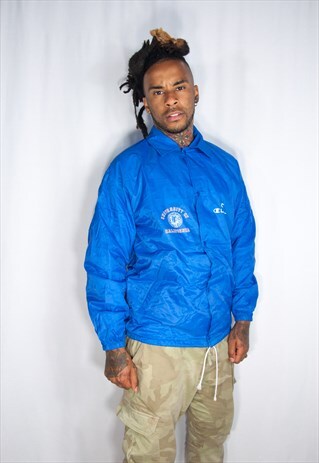 BLUE CHAMPION BOMBER JACKET
