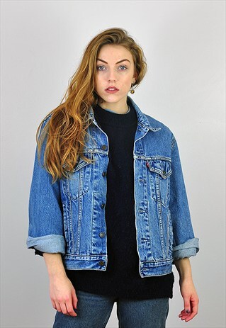 VINTAGE 90S BLUE LEVI'S DENIM JACKET
