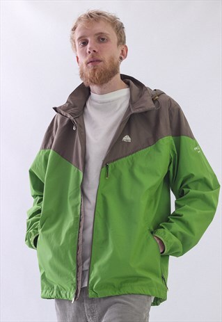 VINTAGE MENS NIKE ACG LOGO WINDBREAKER WATERPROOF JACKET