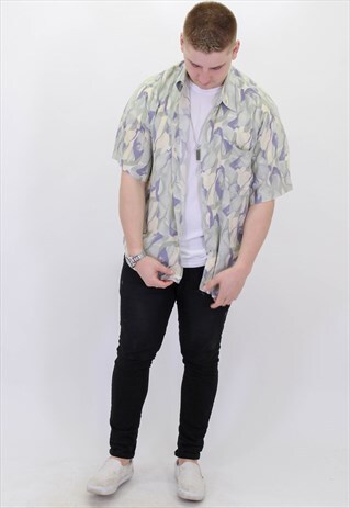 VINTAGE PATTERN FESTIVAL SHIRT