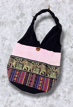 Vintage Indian Abstract Patterned Bag