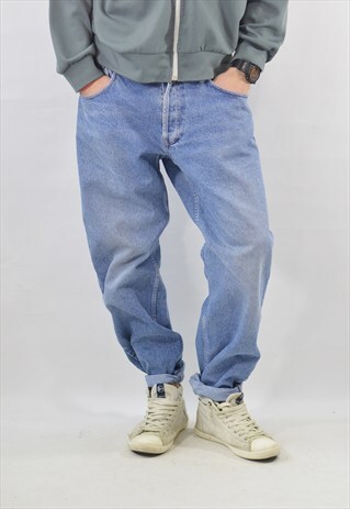 VINTAGE 90' CLASSIC BLUE HENRY CHOISE JEANS