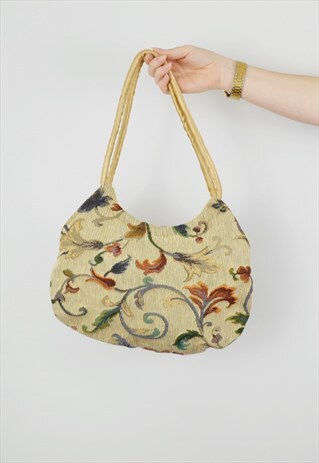 VINTAGE TAPESTRY SHOPPER