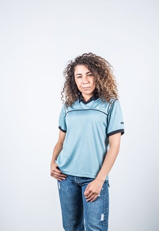NIKE VINTAGE 1990S BLUE SPORTS T-SHIRT