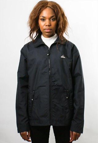 ADIDAS ZIP UP WINDBREAKER JACKET WATERPROOF
