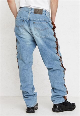 VINTAGE LIGHT BLUE STOKERPOINT DENIM JEANS