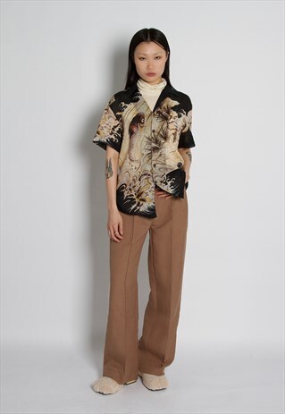 JEAN PAUL GAULTIER VINTAGE KOI PRINT SHIRT
