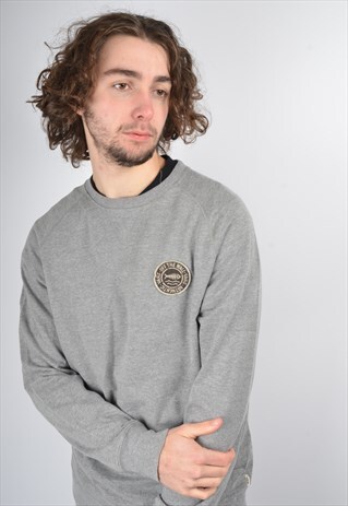 VINTAGE VANS SWEATSHIRT IN GREY