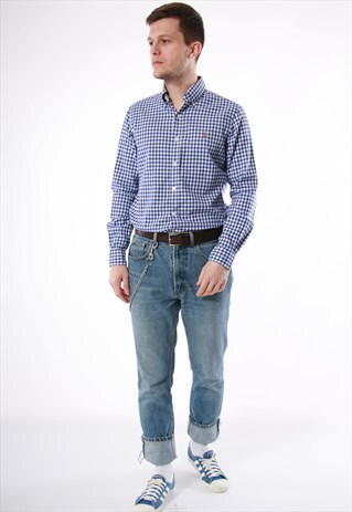 90S VINTAGE RALPH LAUREN OLDSCHOOL SHIRT 13685