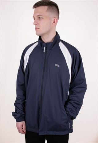 90S VINTAGE FILA SHELL JACKET AA9277
