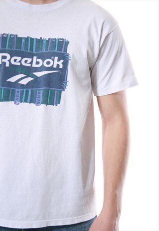 90S VINTAGE REEBOK RARE OLDSCHOOL T-SHIRT 13590
